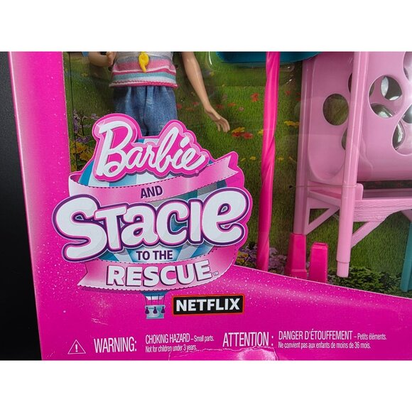 Barbie Stacie to the Rescue Puppy Playground Playset 20+ Pcs Dog - Picture 3 of 7